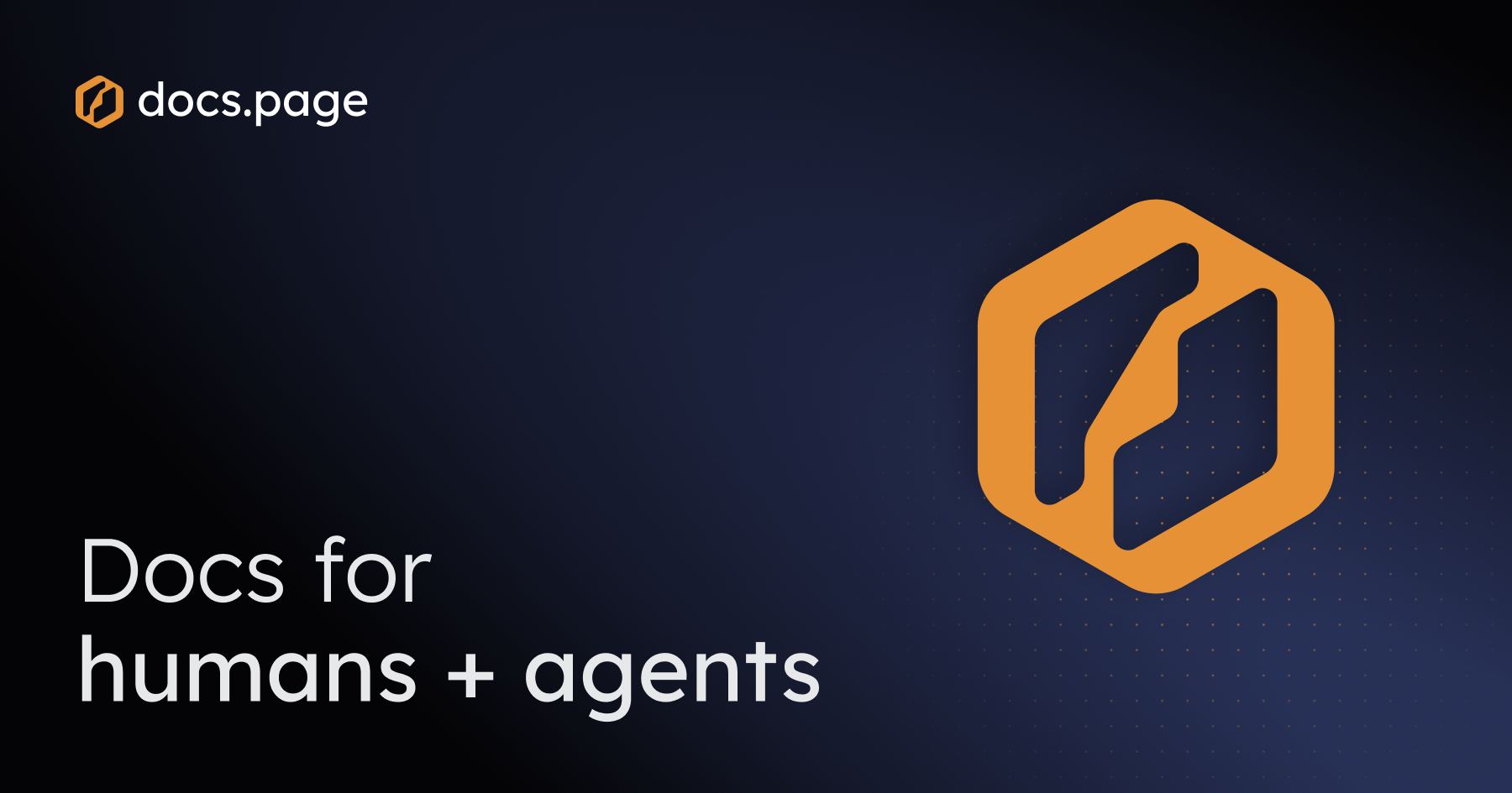 docs.page | Docs for humans + agents